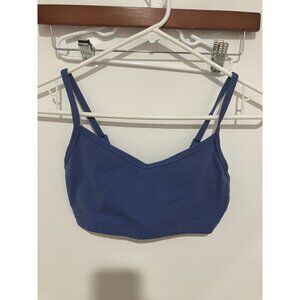 RRS Road Runner Sports Lycra + Supplex Sports Bra, Blue, Small, NWT